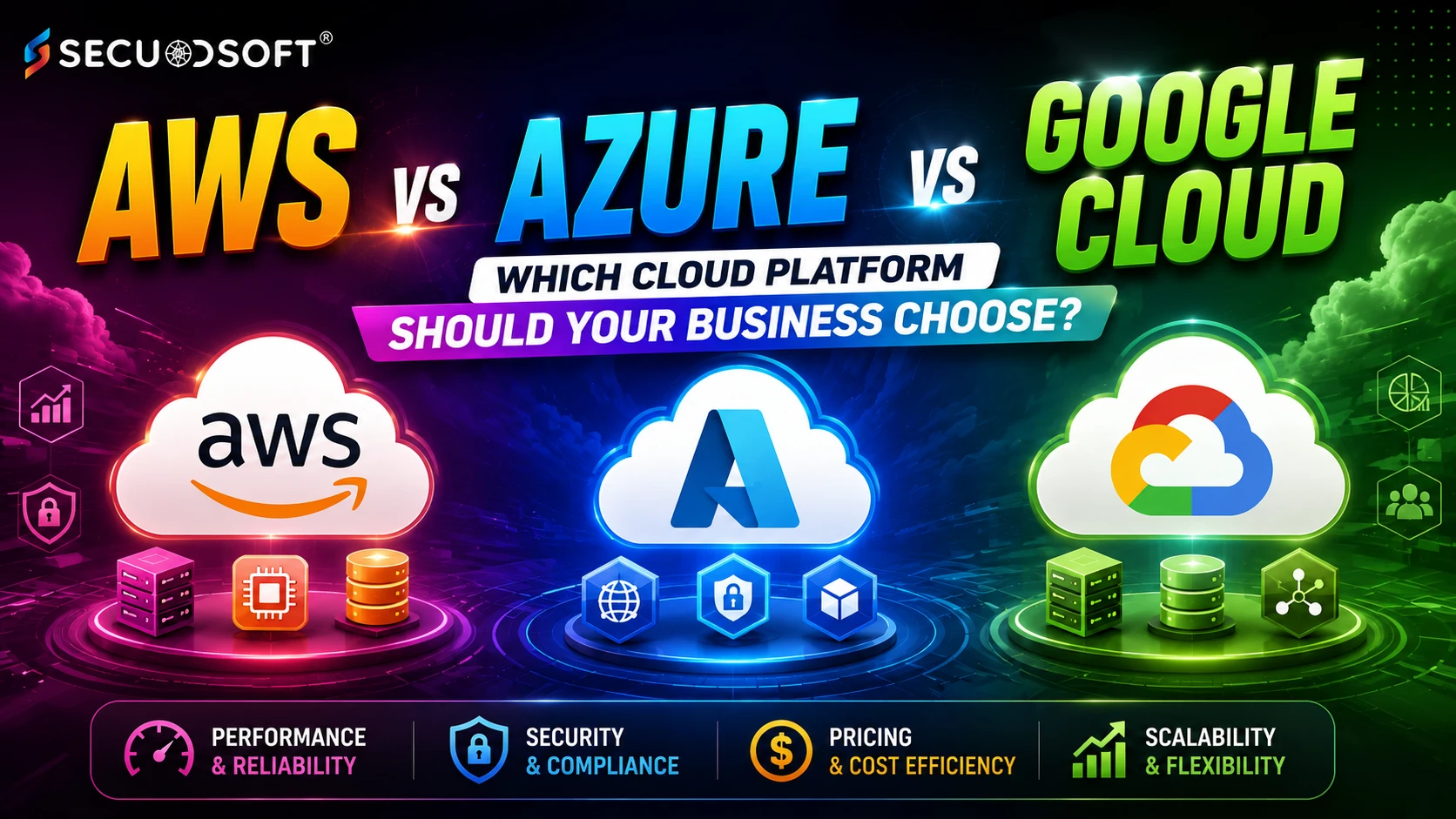 AWS vs Azure vs Google Cloud Which Cloud Platform Should Your Business Choose