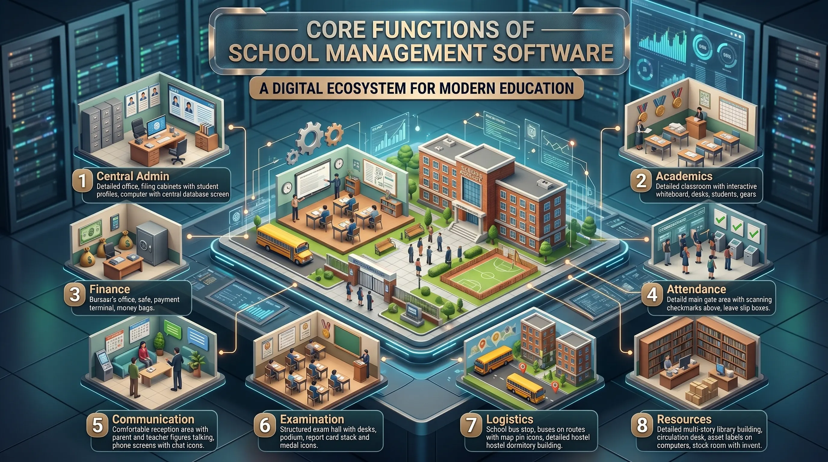Core Functions of School Management Software